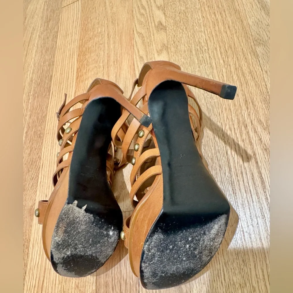 Yves Saint Laurent studded caged-front sandal - Size 39 - Picture 6 of 6